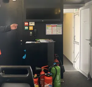 equipements-securite-incendie Unité mobile avec équipements de sécurité incendie
